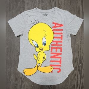 Looney Toons woman Tweety Bird size Large color Gray